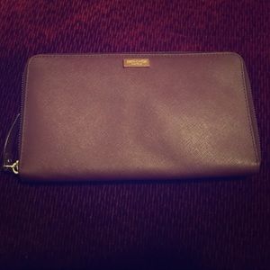 Kate Spade Large Burgundy Wallet